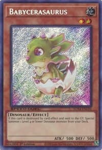 Babycerasaurus (Secret Rare) - Speed Duel GX: Midterm Destruction - YuGiOh card