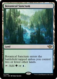 Botanical Sanctum - Outlaws of Thunder Junction - Magic: The Gathering card