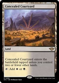 Concealed Courtyard - Outlaws of Thunder Junction - Magic: The Gathering card