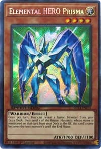 Elemental HERO Prisma (Secret Rare) - Speed Duel GX: Midterm Destruction - YuGiOh card