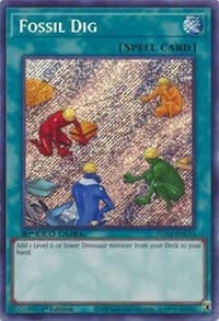 Fossil Dig (Secret Rare) - Speed Duel GX: Midterm Destruction - YuGiOh card