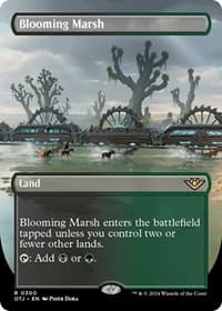 Blooming Marsh (Borderless) - Outlaws of Thunder Junction - Magic: The Gathering card