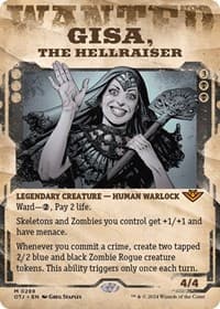 Gisa, the Hellraiser (Showcase) - Outlaws of Thunder Junction - Magic: The Gathering card