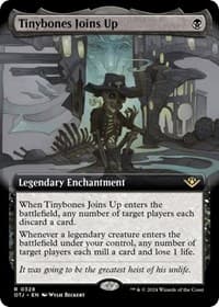 Tinybones Joins Up (Extended Art) - Outlaws of Thunder Junction - Magic: The Gathering card