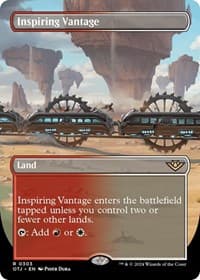 Inspiring Vantage (Borderless) - Outlaws of Thunder Junction - Magic: The Gathering card