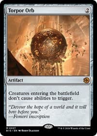 Torpor Orb - Outlaws of Thunder Junction: The Big Score - Magic: The Gathering card