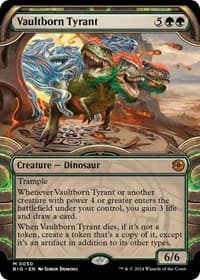 Vaultborn Tyrant (Showcase) - Outlaws of Thunder Junction: The Big Score - Magic: The Gathering card