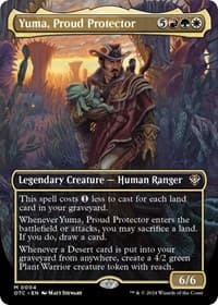 Yuma, Proud Protector (Borderless) - Commander: Outlaws of Thunder Junction - Magic: The Gathering card
