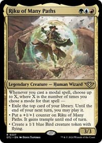 Riku of Many Paths - Outlaws of Thunder Junction - Magic: The Gathering card