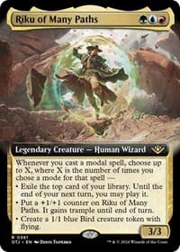Riku of Many Paths (Extended Art) - Outlaws of Thunder Junction - Magic: The Gathering card