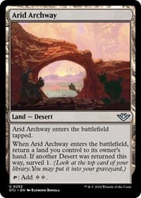 Arid Archway - Outlaws of Thunder Junction - Magic: The Gathering card