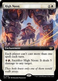 High Noon (Extended Art) - Outlaws of Thunder Junction - Magic: The Gathering card