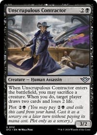 Unscrupulous Contractor - Outlaws of Thunder Junction - Magic: The Gathering card