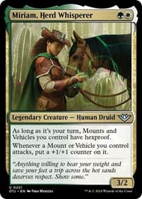 Miriam, Herd Whisperer - Outlaws of Thunder Junction - Magic: The Gathering card