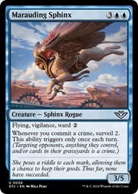 Marauding Sphinx - Outlaws of Thunder Junction - Magic: The Gathering card