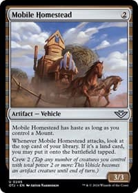 Mobile Homestead - Outlaws of Thunder Junction - Magic: The Gathering card