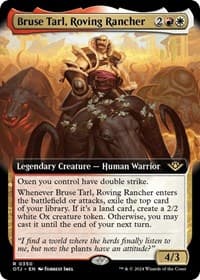 Bruse Tarl, Roving Rancher (Extended Art) - Outlaws of Thunder Junction - Magic: The Gathering card