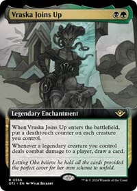 Vraska Joins Up (Extended Art) - Outlaws of Thunder Junction - Magic: The Gathering card