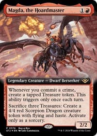 Magda, the Hoardmaster (Extended Art) - Buy-A-Box Promos - Magic: The Gathering card