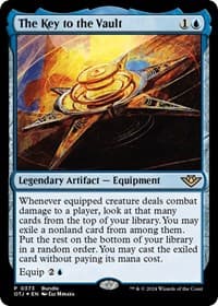The Key to the Vault (OTJ Bundle) - Unique and Miscellaneous Promos - Magic: The Gathering card