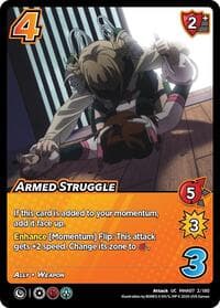 Armed Struggle - UniVersus: My Hero Academia: Girl Power - UniVersus card