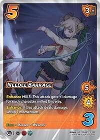 Needle Barrage - UniVersus: My Hero Academia: Girl Power - UniVersus card