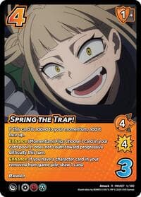 Spring the Trap! - UniVersus: My Hero Academia: Girl Power - UniVersus card