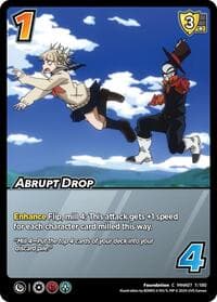 Abrupt Drop - UniVersus: My Hero Academia: Girl Power - UniVersus card