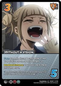 Without a Vision - UniVersus: My Hero Academia: Girl Power - UniVersus card