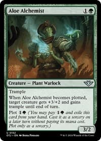 Aloe Alchemist - Outlaws of Thunder Junction - Magic: The Gathering card