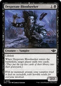 Desperate Bloodseeker - Outlaws of Thunder Junction - Magic: The Gathering card