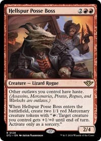 Hellspur Posse Boss - Outlaws of Thunder Junction - Magic: The Gathering card