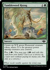 Tumbleweed Rising - Outlaws of Thunder Junction - Magic: The Gathering card