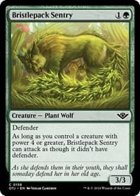 Bristlepack Sentry - Outlaws of Thunder Junction - Magic: The Gathering card