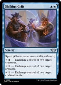 Shifting Grift - Outlaws of Thunder Junction - Magic: The Gathering card