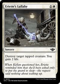 Eriette's Lullaby - Outlaws of Thunder Junction - Magic: The Gathering card