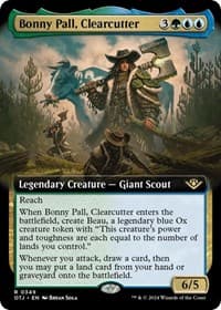 Bonny Pall, Clearcutter (Extended Art) - Outlaws of Thunder Junction - Magic: The Gathering card