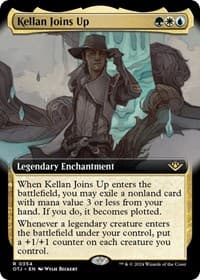 Kellan Joins Up (Extended Art) - Outlaws of Thunder Junction - Magic: The Gathering card
