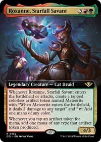 Roxanne, Starfall Savant (Extended Art) - Outlaws of Thunder Junction - Magic: The Gathering card