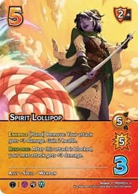 Spirit Lollipop (Alternate Art) - UniVersus Promos - UniVersus card