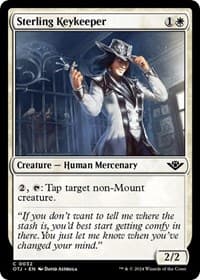 Sterling Keykeeper - Outlaws of Thunder Junction - Magic: The Gathering card