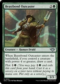 Beastbond Outcaster - Outlaws of Thunder Junction - Magic: The Gathering card