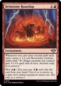 Brimstone Roundup - Outlaws of Thunder Junction - Magic: The Gathering card