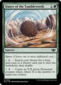 Dance of the Tumbleweeds - Outlaws of Thunder Junction - Magic: The Gathering card