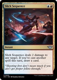 Slick Sequence - Outlaws of Thunder Junction - Magic: The Gathering card