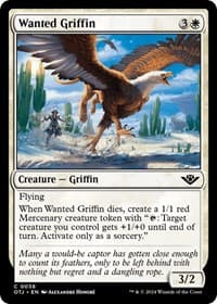 Wanted Griffin - Outlaws of Thunder Junction - Magic: The Gathering card
