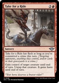 Take for a Ride - Outlaws of Thunder Junction - Magic: The Gathering card