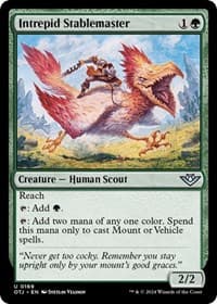 Intrepid Stablemaster - Outlaws of Thunder Junction - Magic: The Gathering card