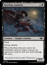 Rooftop Assassin - Outlaws of Thunder Junction - Magic: The Gathering card