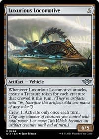 Luxurious Locomotive - Outlaws of Thunder Junction - Magic: The Gathering card